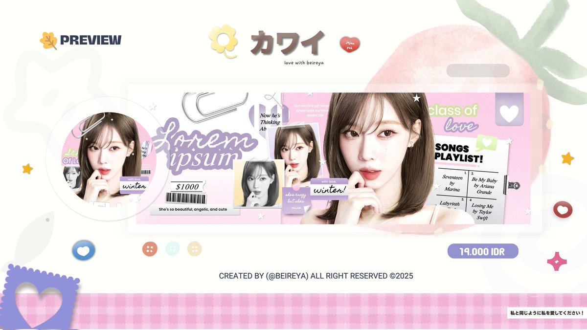 beireya's tweet image. Hello, Help repost ya.. ? Thank you~!! 

aku masih ada layout readystock karina, winter, giselle &amp;amp; ningning yang bisa di jemput sekarang melalui dm ya.

🤗 mt@ after dm please

#zonauang #zonajajan