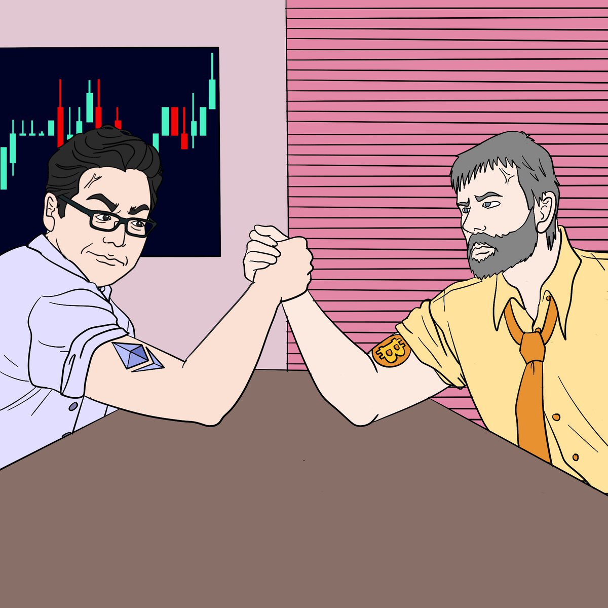 MicroStrategy played it safe with BTC.

BitMine played it huge with ETH.

We play it meme with $BMNR 🔥