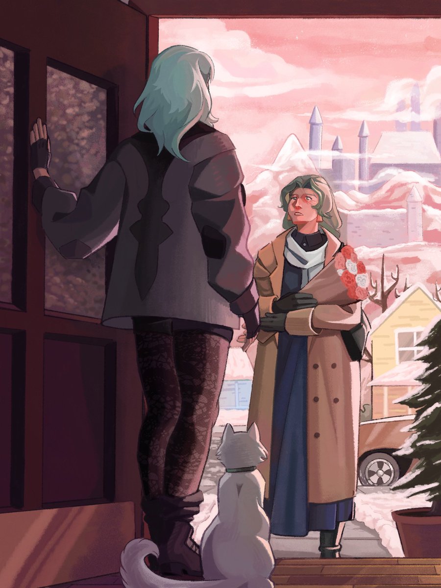kimi_kaami's tweet photo. here’s the art for this as well #setleth #fe3h #myart https://t.co/oJkgVcJLkc
