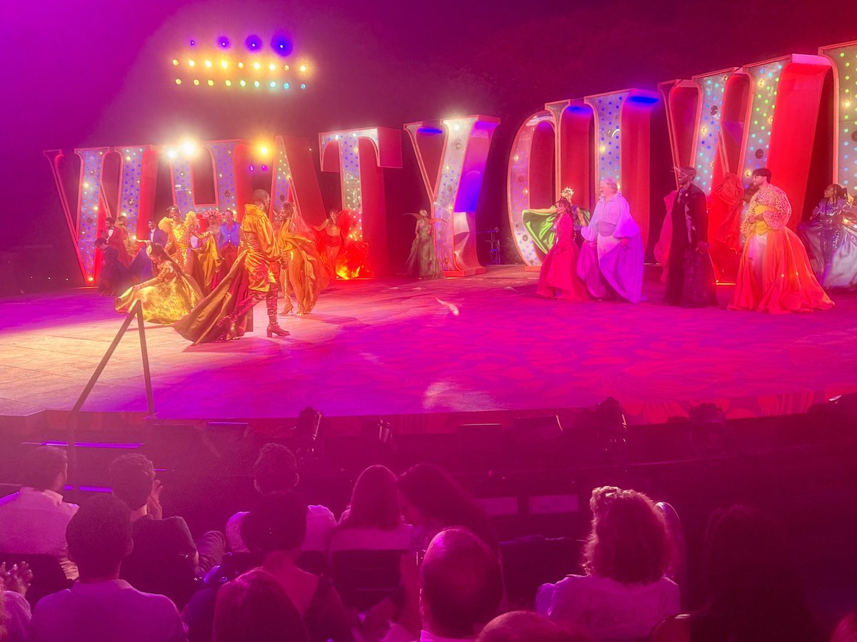 Play on… Triumphant return of the Delacorte Theater and Shakespeare in the Park with #twelfthnight  on the twelfth night! Congratulations <a href="/PublicTheaterNY/">The Public Theater</a>