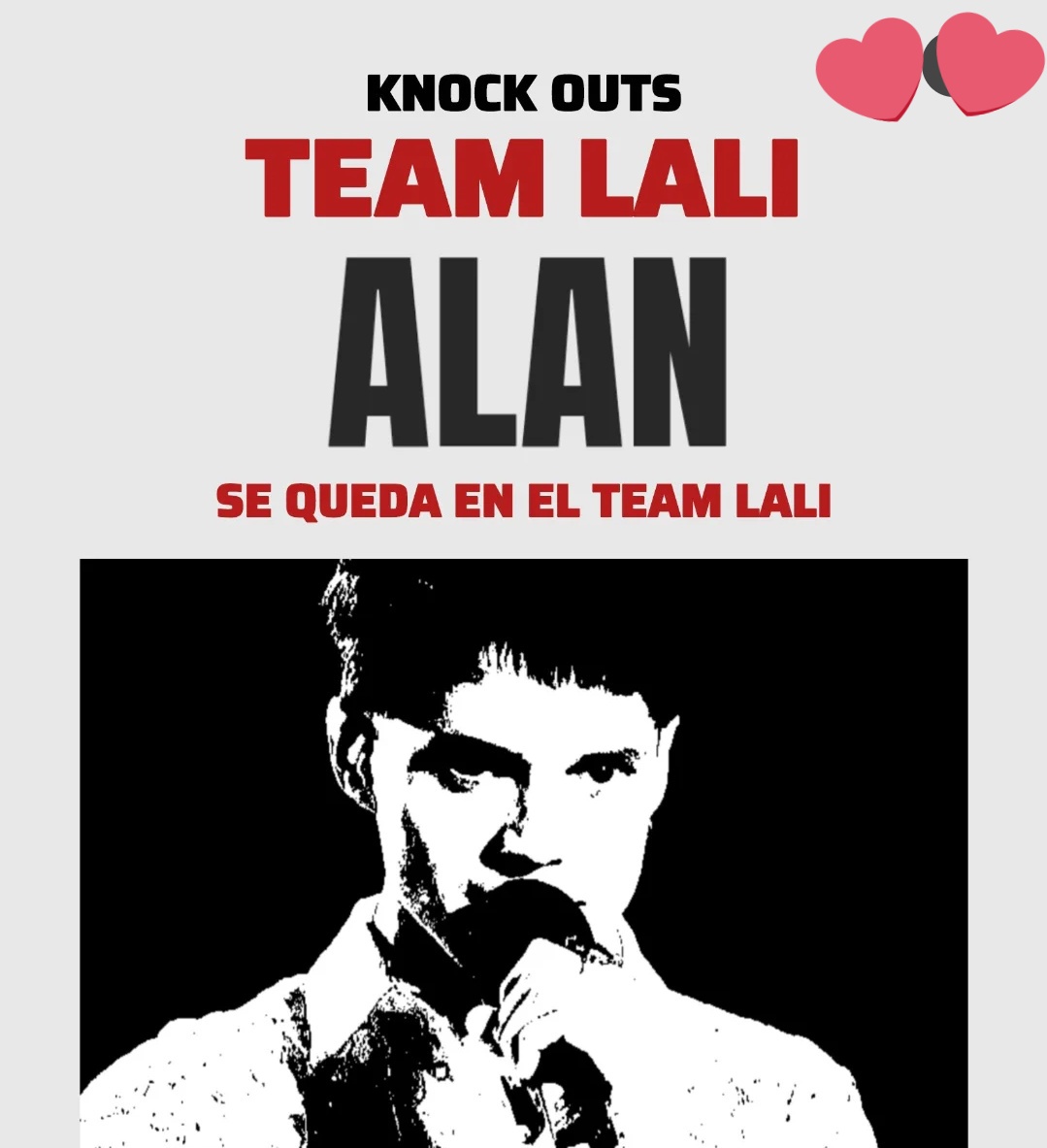 Sigue <a href="/_alanlez/">ALANLEZ</a> #AlanLez hipnótico merecidisimo . Vamos #teamlali #LaVozArgentina