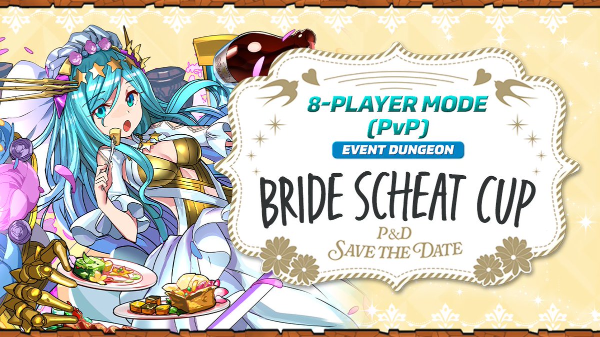 ⭐Bride Scheat Cup arrives to 8-Player Mode (PvP)!⭐
See here for more details: loom.ly/pjXeYd0
