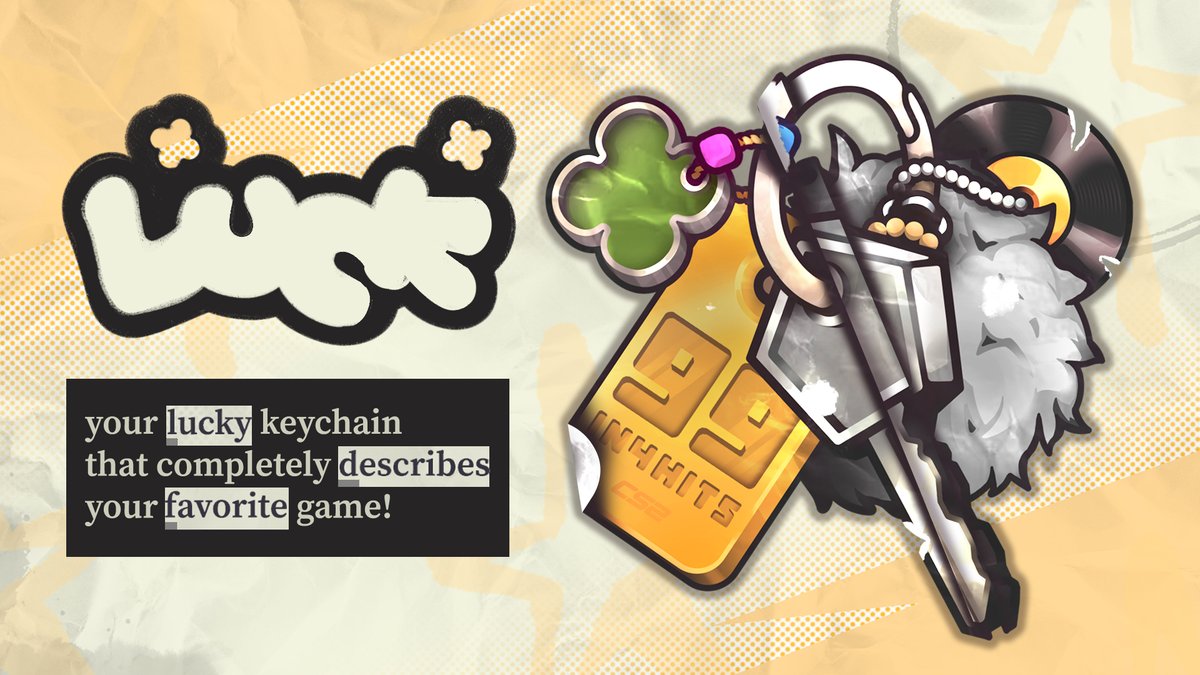 STICKER "LUCKY TRINKET"🔑🍀🎶
for <a href="/CounterStrike/">CS2</a> 
PAPER steamcommunity.com/sharedfiles/fi…
GLITTER steamcommunity.com/sharedfiles/fi…
FOIL steamcommunity.com/sharedfiles/fi…
