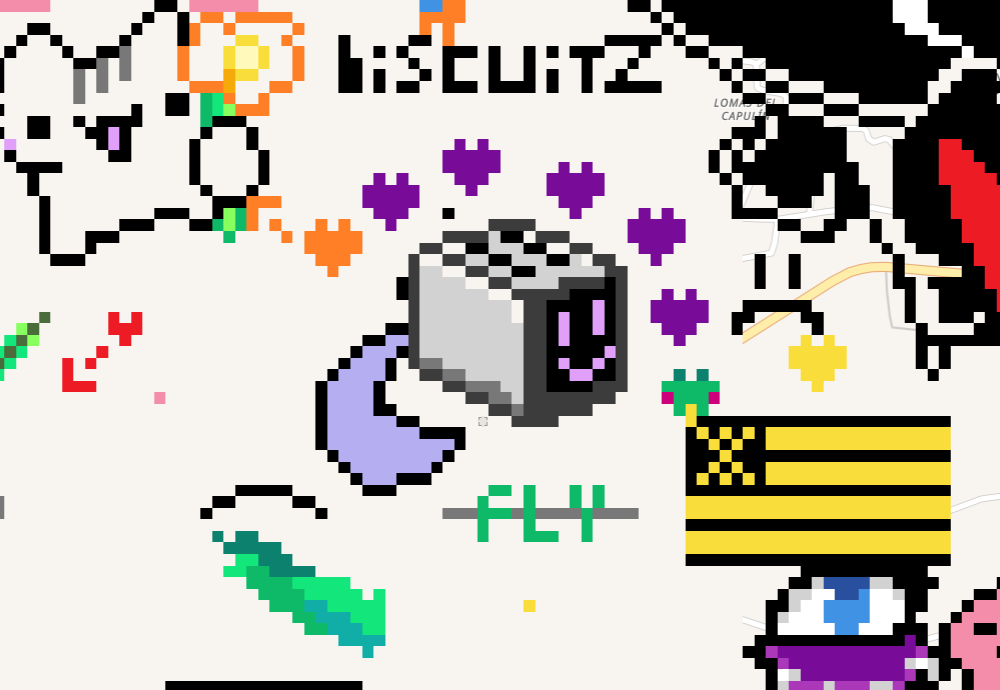 Biscuitbiscuitz's tweet photo. Un pixelart de mi tostadorcita hecho en Wplace  (> v <)
Muchas gracias a todos los que estuvieron UwU https://t.co/wrecbNsx4T