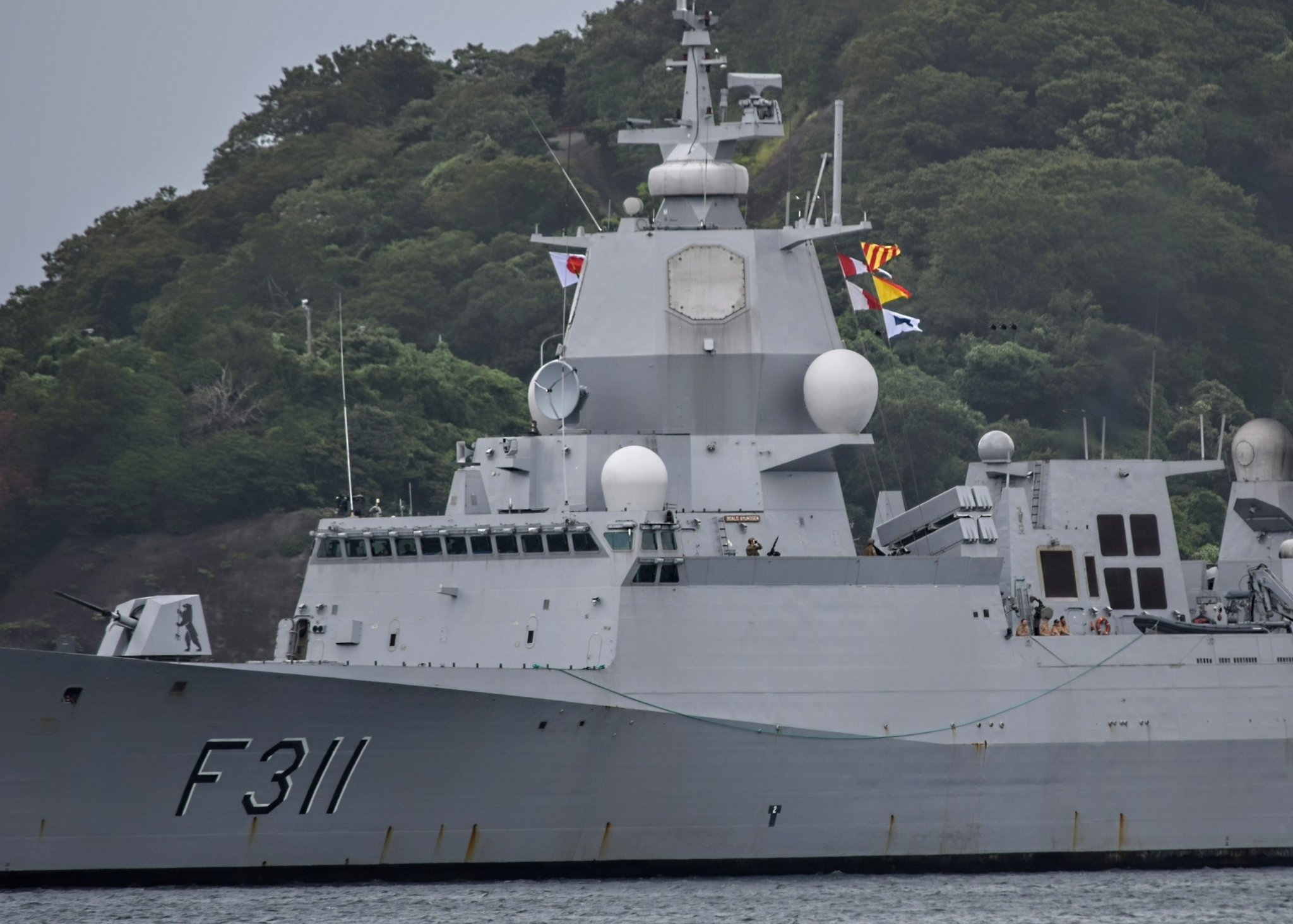 ノルウェー海軍 ロアールアムンセン 乗員用パッチ 20250819a228a400d5043fae9ad157