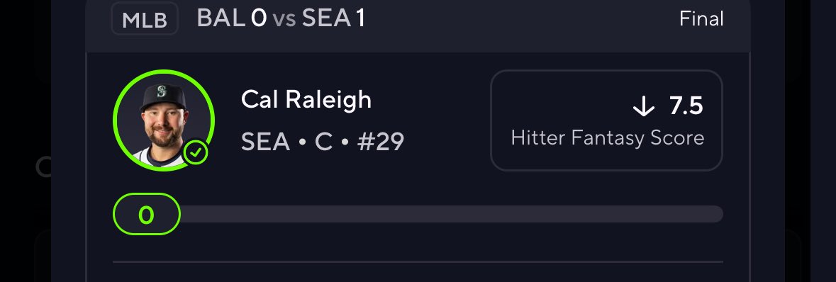 PrizePicksGurus's tweet photo. CAL RALEIGH UNDER 7.5 — CASHED 🧊💰 
Stop f*cking doubting me. That read was never wrong.  
Another free fade, another green bar. I’m HIM 😮‍💨

We’re not guessing — we’re outsmarting. #MLBPicks #Cashed #GamblingTwitter #SharpPlays #PropsHit #DegenGod https://t.co/MPSB7JxGf7