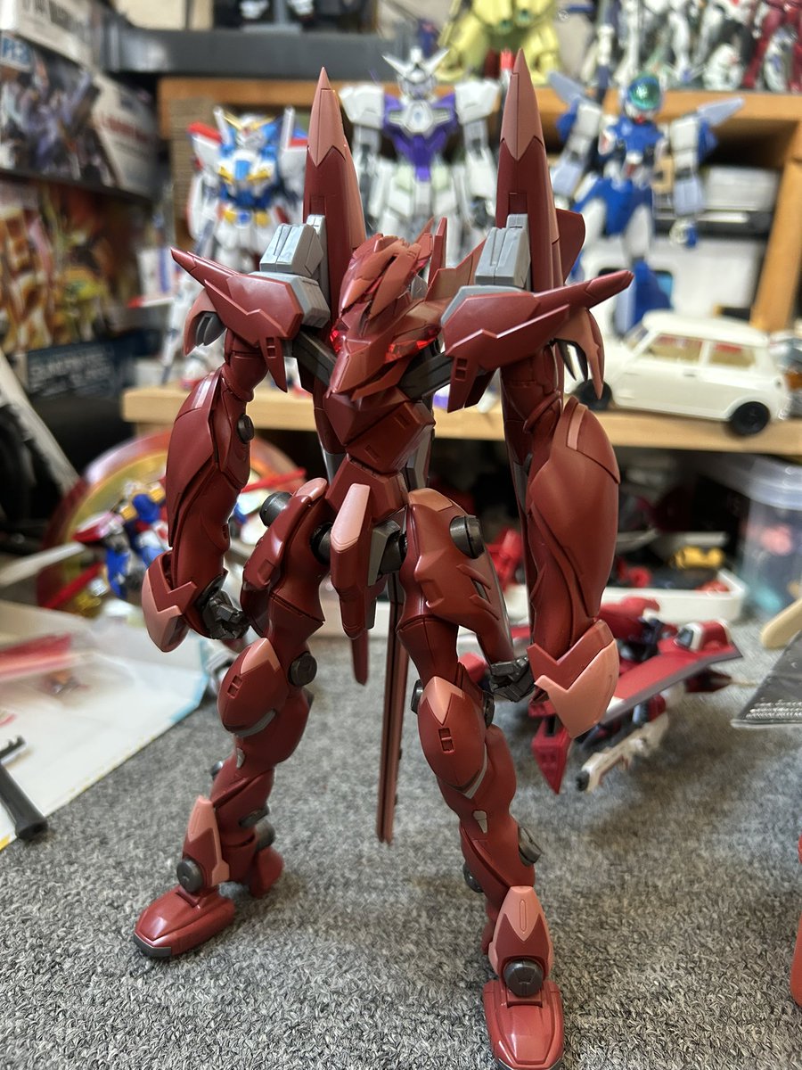 マークドライツェン改 クロノス完成✨ 今までのMODEROIDのファフナー