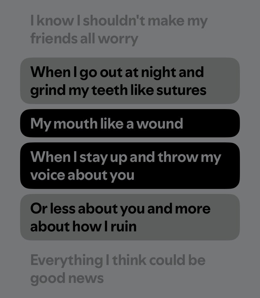 some of my favourite jb lyrics so underrated