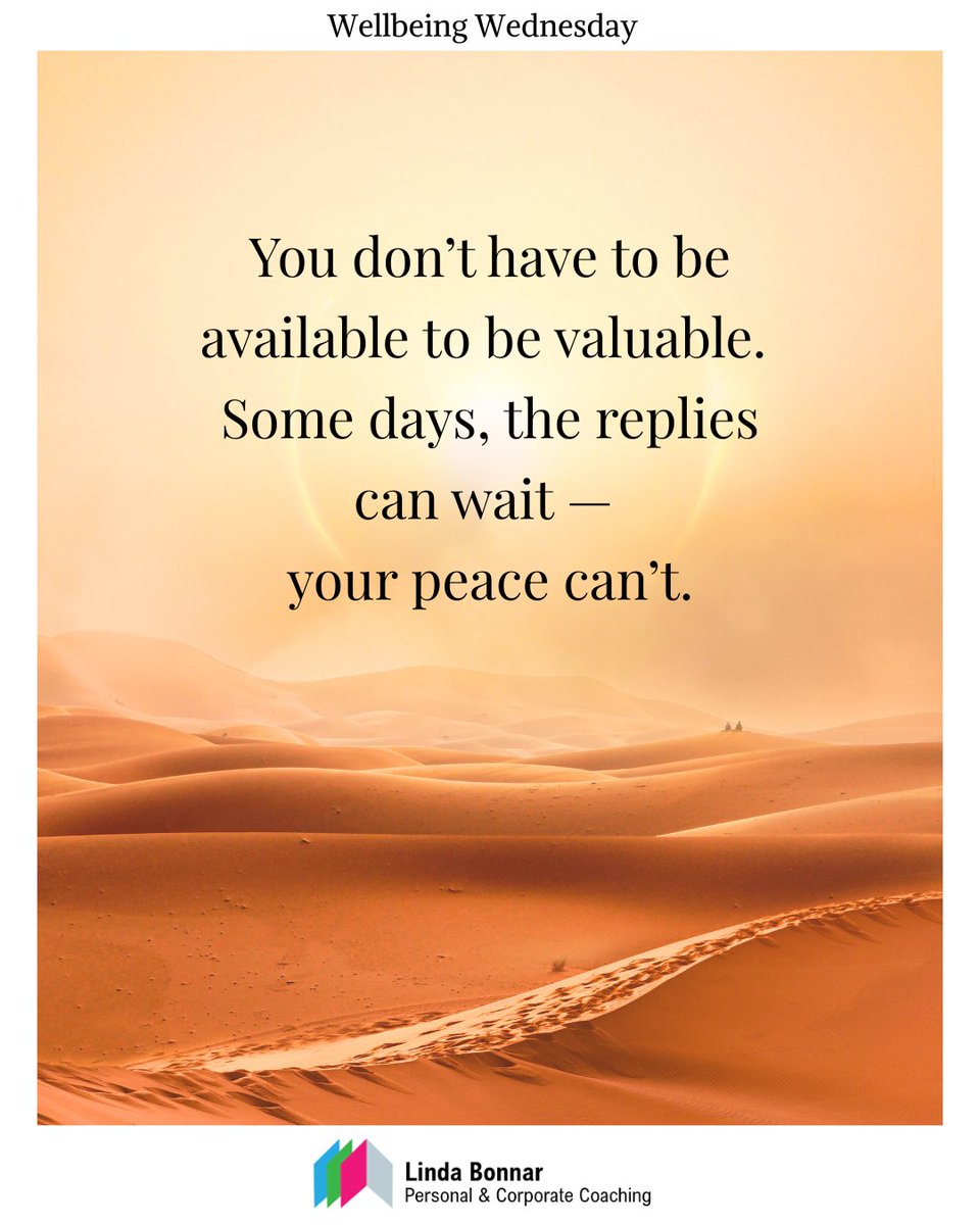 LBLifecoach's tweet image. #JustThreeThings to help you create more #socialrest:

1️⃣ Pause before replying — check in with you first and ask: “Am I ready to respond right now?”

2️⃣ Mute your notifications for a few hours.

3️⃣ Remind yourself that not replying immediately doesn’t mean you don’t care.