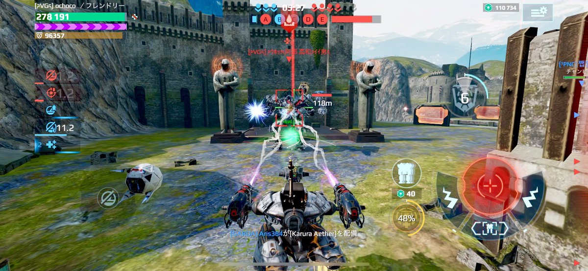 ochoco_robots's tweet photo. 27番目は阿部さんでした⸜(*ˊᵕˋ*)⸝♪

#warrobots
#VGチャンピオン達とのマッチ✨ https://t.co/5T8ochsYSL
