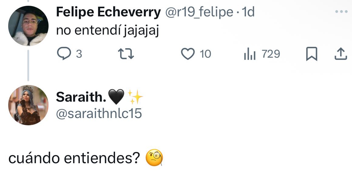 Saraith con th al final tweet media