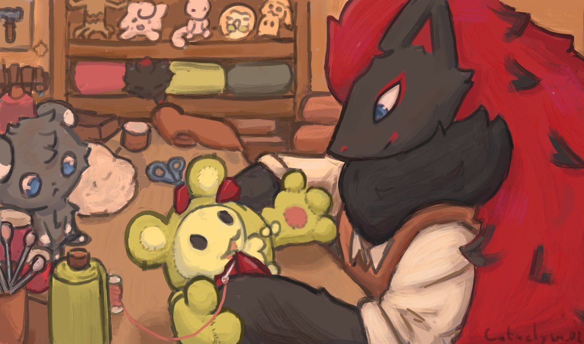Hikiko (@cataclysm_02) on Twitter photo First raffle piece for <a href="/auralabsart/">Kuro (Commissions: Open)</a> !
They are gonna sell spurr as a plushie too First raffle piece for <a href="/auralabsart/">Kuro (Commissions: Open)</a> !
They are gonna sell spurr as a plushie too