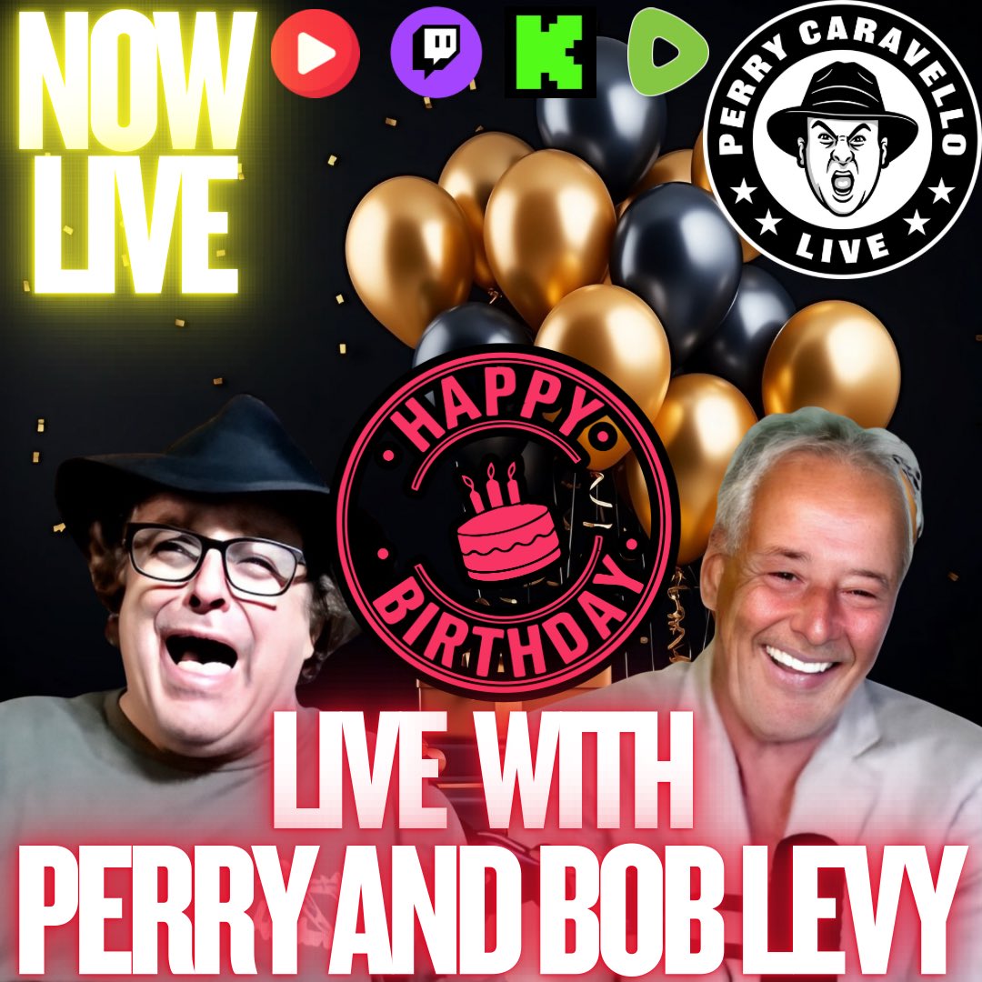 ⬇️WATCH LIVE⬇️
🔴 youtube.com/c/PerryCaravel… 🔴
💲 supertip.gg/pcl/ 💲
👾 twitch.tv/perrycaravello… 👾
👟kick.com/perrycaravello👟
👊🏻rumble.com/c/PerryCaravel…👊🏻