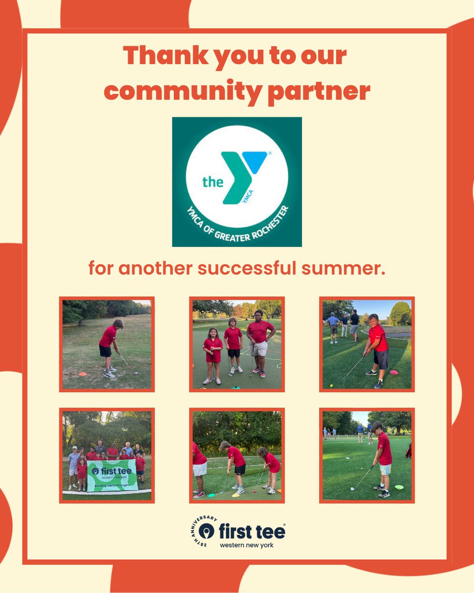 It was a tremendous summer with the <a href="/YMCARochester/">YMCA of Greater Rochester</a> , working in partnership w the <a href="/RDGA1929/">RDGA</a> and Oak Hill Foundation. We’re making a true impact on the youth of Rochester. We are looking forward to expoing more Rochester youth to the game of golf and its inherent values.