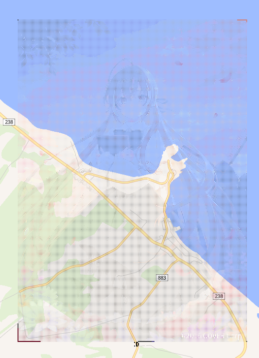 Pouzdanana's tweet photo. I found a bridge with the sign "Mumei Bridge" in north east Hokkaido and thought it would be funny to put a giant Mumei there in wplace, but I cant do it all by myself. 

#NanashiMumei #showMEI #drawMEI #memeMEI https://t.co/5WXNrprqat