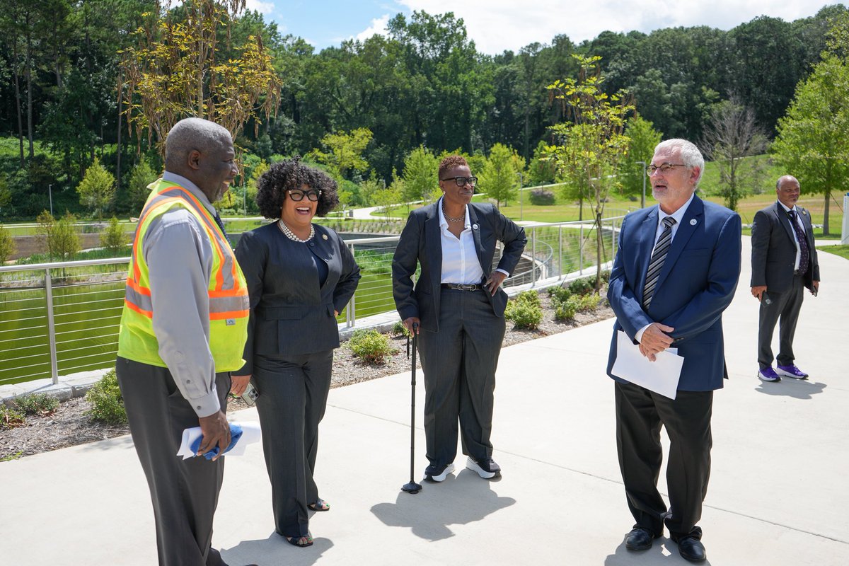 Congresswoman Nikema Williams (@repnikema) on Twitter photo Affordable housing helps us close the racial wealth gap and is the foundation to stable communities.
Â
Continuing a busy District Work Period with a tour of <a href="/HousingAtlanta/">Atlanta Housing</a>’s affordable developments. From senior supportive housing to #homeownership, everyone in the #FightingFifth Affordable housing helps us close the racial wealth gap and is the foundation to stable communities.
Â
Continuing a busy District Work Period with a tour of <a href="/HousingAtlanta/">Atlanta Housing</a>’s affordable developments. From senior supportive housing to #homeownership, everyone in the #FightingFifth