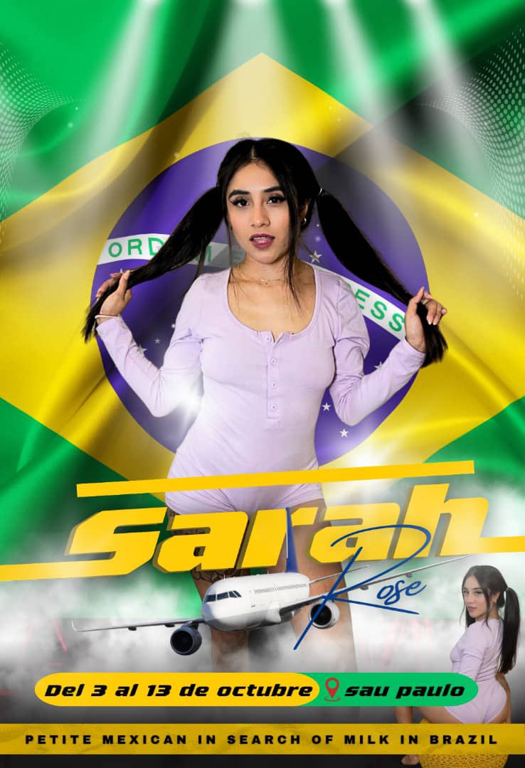 SarahRosadoOF's tweet photo. Toca ir a brasil del 3 al 13 de Octubre 💙 https://t.co/R7SgS3vHDN