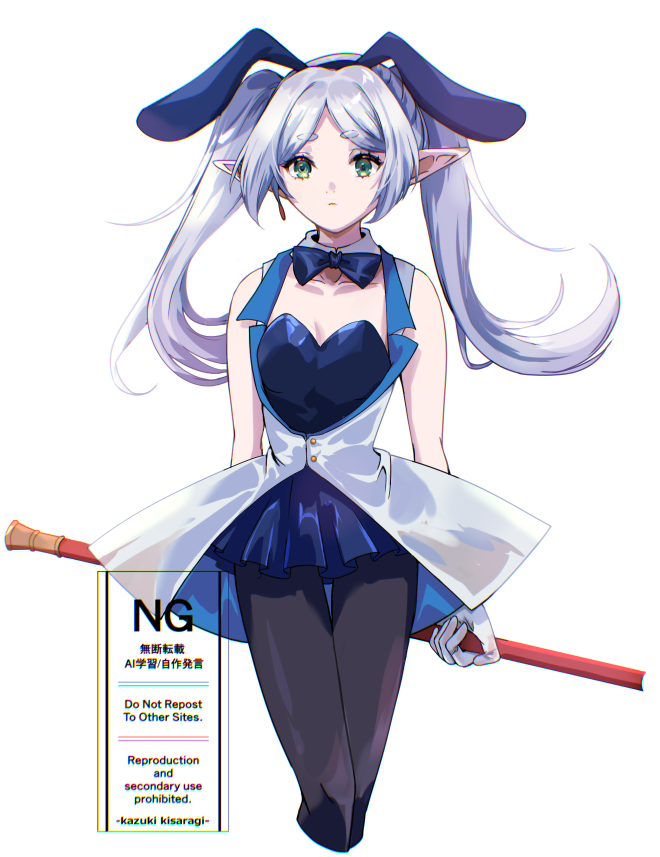 バニーで鳩や炎を出してくれそうなフリーレン
#friren