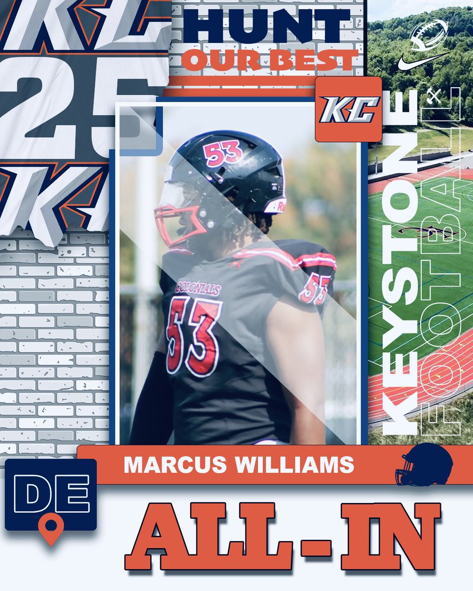 A determined Giant coming from William Penn High School, Delaware!

Welcome to the Hunt, Marcus Williams!
#HuntOurBest #AlwaysInPursuit
