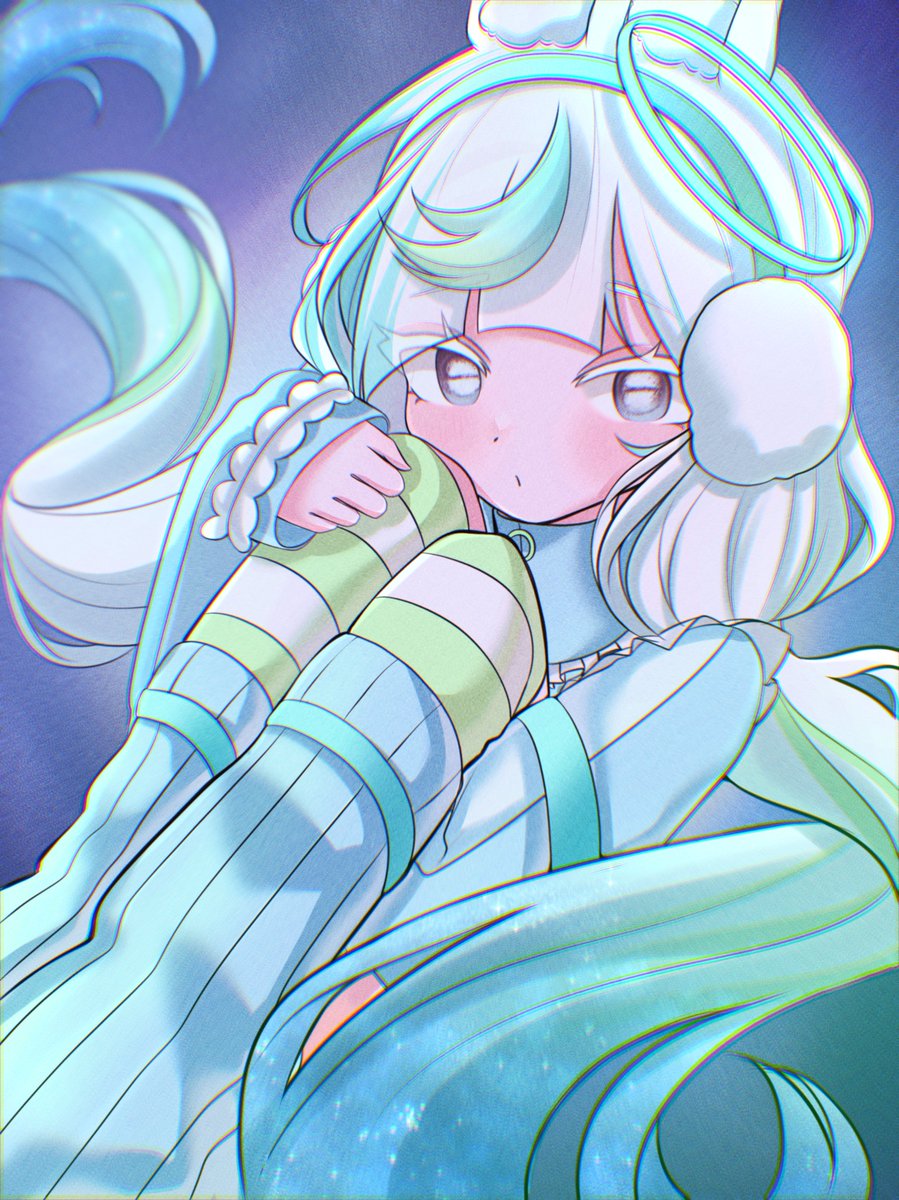 Hi, I'm Stellaria. I create unique, cute space-themed music for VTubers. Nice to meet you!

I'll reply with a genre and song that match your OC's vibe.

🧵Introduction &amp; OC!

🎨<a href="/UmiSeii/">UmiSei 🌊🌺</a>