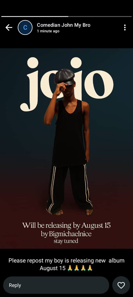 Bigmichaelnice's tweet image. ****JOJO Will be out soon*****