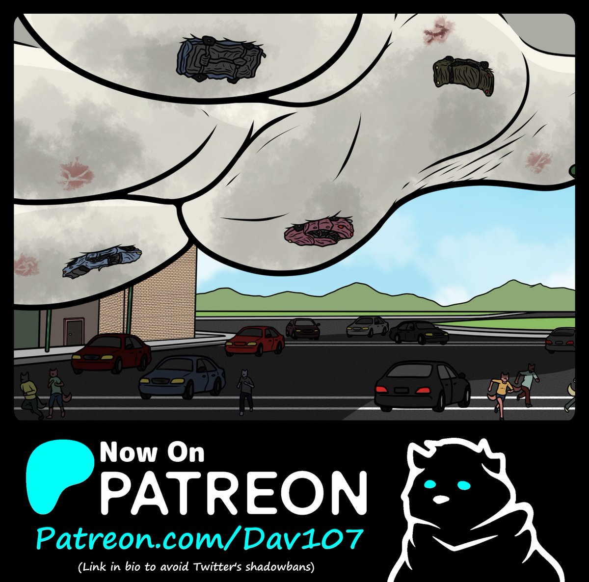 Dav๐ค (Commissions Closed) (@davdav107) on Twitter photo Daily walks are a very healthy habit, for some people... Daily walks are a very healthy habit, for some people...