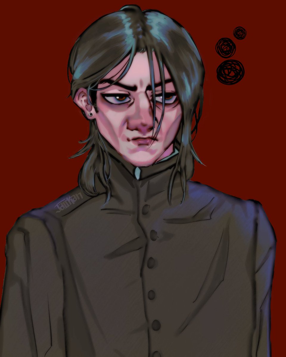 favorite greaseball 

#severussnape #severus #snape #professorsnape #HarryPotter #hp #fanart #Fanarts #CLIPSTUDIO #digitalart #DigitalArtist #commissionsopen #severusprince #ss #art #drawing