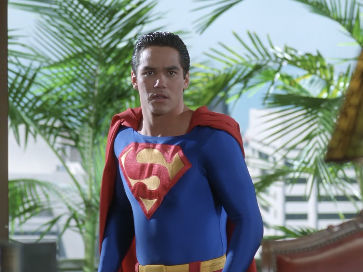 DeanCainUpdates's tweet photo. Day 5: Dean as Superman, always here to save Lois! 🦸‍♂️ https://t.co/9Id8dibuu9
