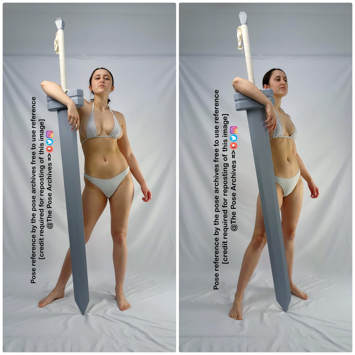 The Pose Archives | Pose Reference ⚔️ tweet media