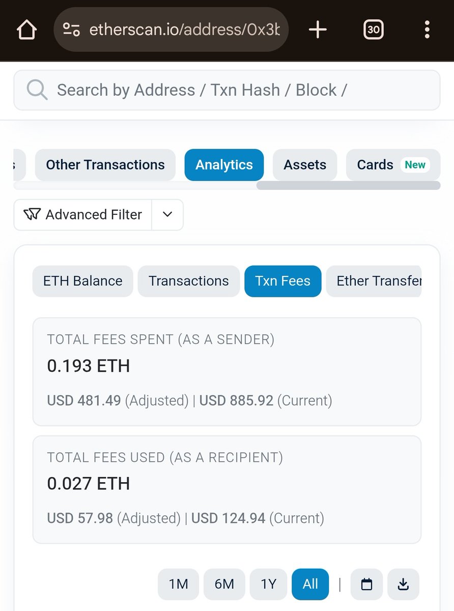 realcryptopikin's tweet photo. Sharing my standout moment on Etherscan...
Celebrating #10YearsOfEtherscan!
I have spent more than five years in this space, starting with my first transaction on the Ethereum blockchain.
It has been a thrilling journey exploring this ecosystem, from the early days of @Uniswap to the current developments like @ethena. This experience has truly been incredible.
I’m proud to say that I have spent nearly $1,000 in fees while interacting on the @ethereum blockchain through Etherscan.
This is just the beginning of more adventures to come on Ethereum!
Forever live the ticker - $ETH!