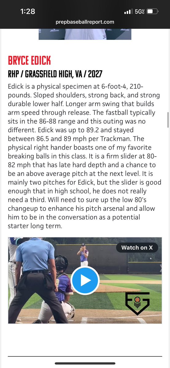 Bryce Edick (@bryceedick) on Twitter photo Thank you <a href="/jerry_shank/">Jerry Shank</a> <a href="/ksallday19/">Jason Burton</a> and <a href="/JJonesPBVADC/">Jordan Jones</a> for the write up and inviting me to #PBFG25. It was by far the most fun event I’ve been to. I’m looking forward to the future. <a href="/tidewtrphillies/">tidewaterphillies</a> <a href="/TrainingDubZ/">Zach Warren</a> Thank you <a href="/jerry_shank/">Jerry Shank</a> <a href="/ksallday19/">Jason Burton</a> and <a href="/JJonesPBVADC/">Jordan Jones</a> for the write up and inviting me to #PBFG25. It was by far the most fun event I’ve been to. I’m looking forward to the future. <a href="/tidewtrphillies/">tidewaterphillies</a> <a href="/TrainingDubZ/">Zach Warren</a>