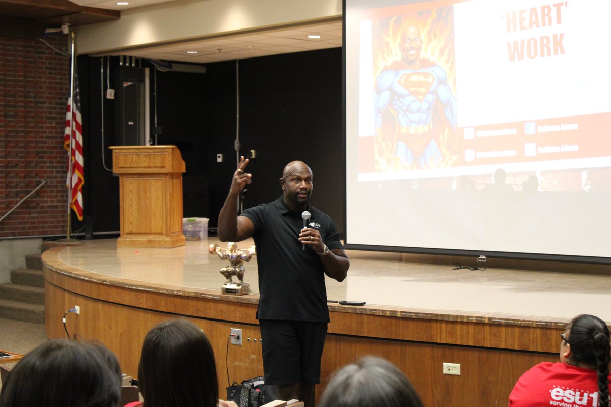 13esu's tweet photo. ๐ Weโre Back โ and Thinking BIG! ๐
First Unit Improvement Day of the year โ
Theme: Big Potential โจ
Keynote: @demoineadams inspiring us to aim higher, connect stronger, and make a bigger impact.
Hereโs to bold goals & bigger results! ๐ซ
#BigPotential #UnitImprovementDay #ESU13 https://t.co/lY3Sojjkzy