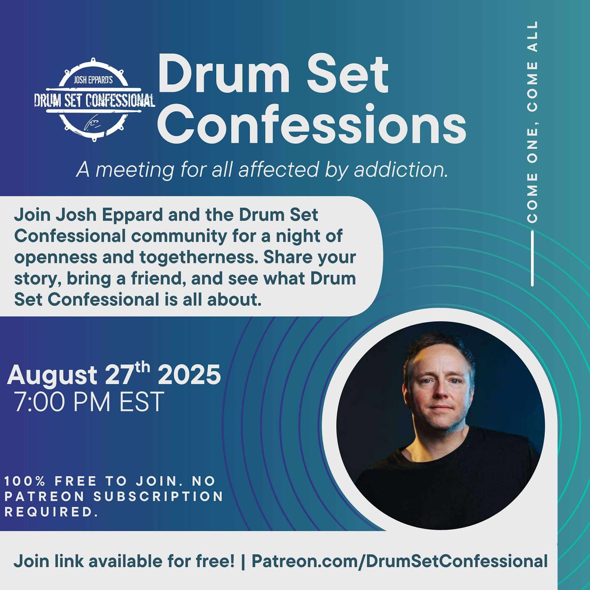 After a month off because of travel and other scheduling conflicts, we're back this month with our come one, come all support meeting. (Big thanks to our team who kept the conversation going on Discord last month.)

The link will be free, for everyone, on our Patreon page.