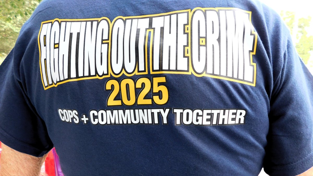 CrusadersRights's tweet photo. Recording Secretary Richard Sherman of the 41st Precinct Community Council shows off his 2025 National Night Out shirt from The 41st Pct's National Night Out Event on Tuesday, August 5, 2025. in the Bronx. #NNO #nationalnightout #NYPD #communityaffairs #41stpct #Bronx #CFCR https://t.co/aEbO5OFJb8