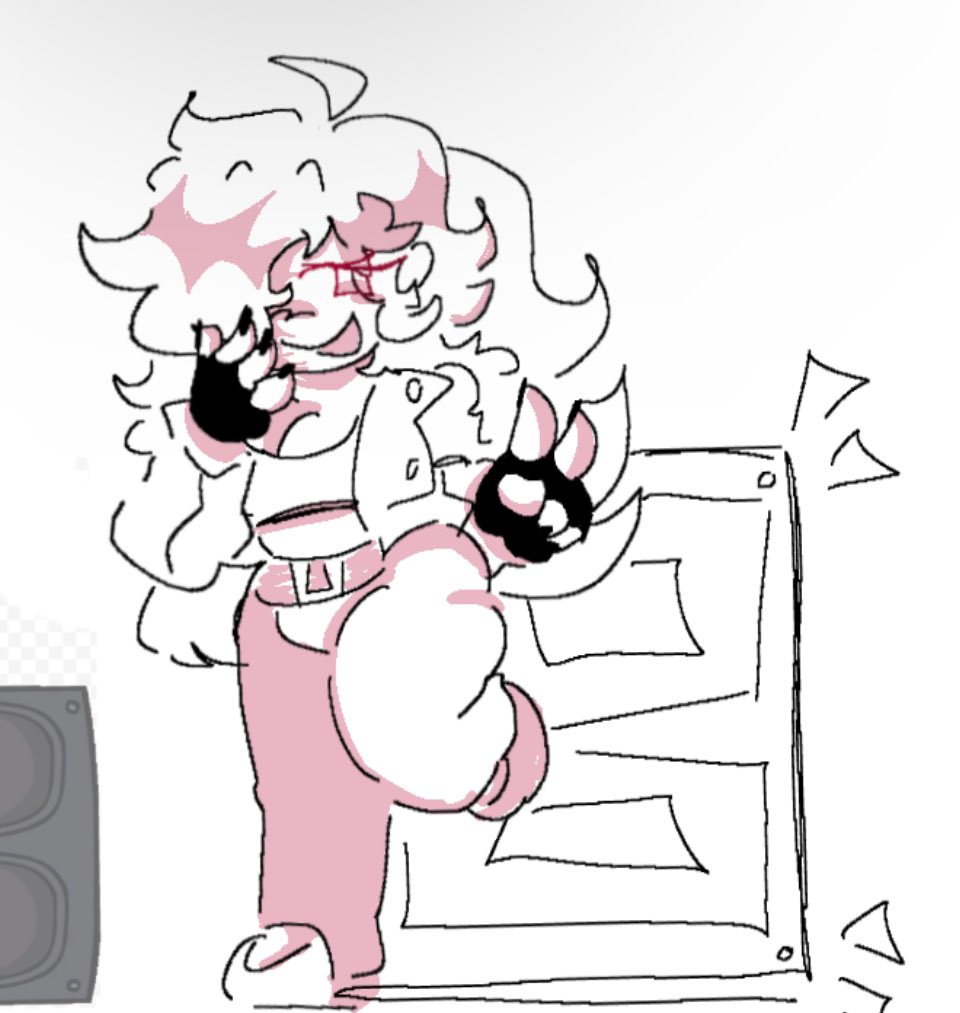 _sleepyystarzz_'s tweet image. Trep doodles ! #fnf #art