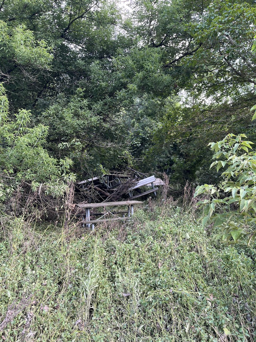 andrewtornado11's tweet image. Widespread flooding impacts in Milwaukee Co. First three videos/images are at the Whitnall Park Beer garden in Greendale, near the Root River. The shipping container was moved about 100 yards. Last photo shows what many streets around town look like. @NWSMilwaukee @BrianNizTMJ4