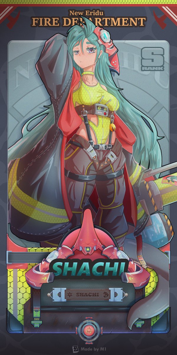 Shachi 🐳 - Agent Card
#zzzero #ゼンゼロ #젠존제 #星見雅 #ZenlessZoneZero #characterdesign #design #character