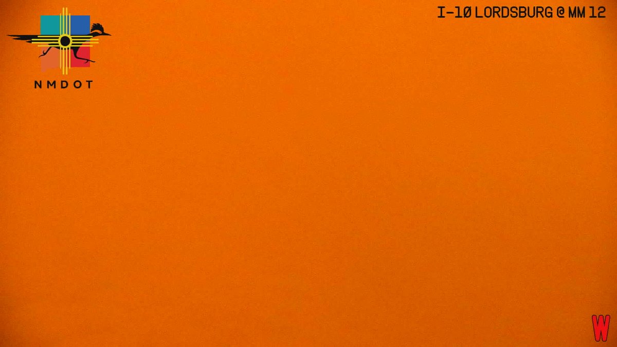 DANGEROUS SITUATION ALONG I-10 ALONG THE LORDSBURG PLAYA!!! ZERO VISIBILITY! Pull over. Stay Alive! This is an image from a traffic camera at Mile Marker 12. #nmwx