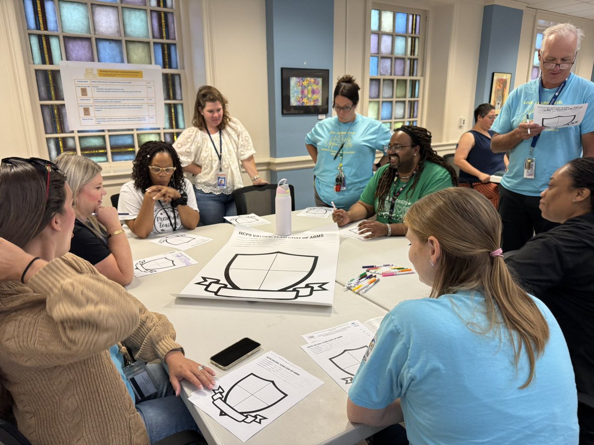 mimsalsop's tweet image. Federal Programs and Foundational Learning department kicked off the school year with @HenricoSchools Convocation on Location. 
#KnowWhy #CoreValues #Journeyto2030