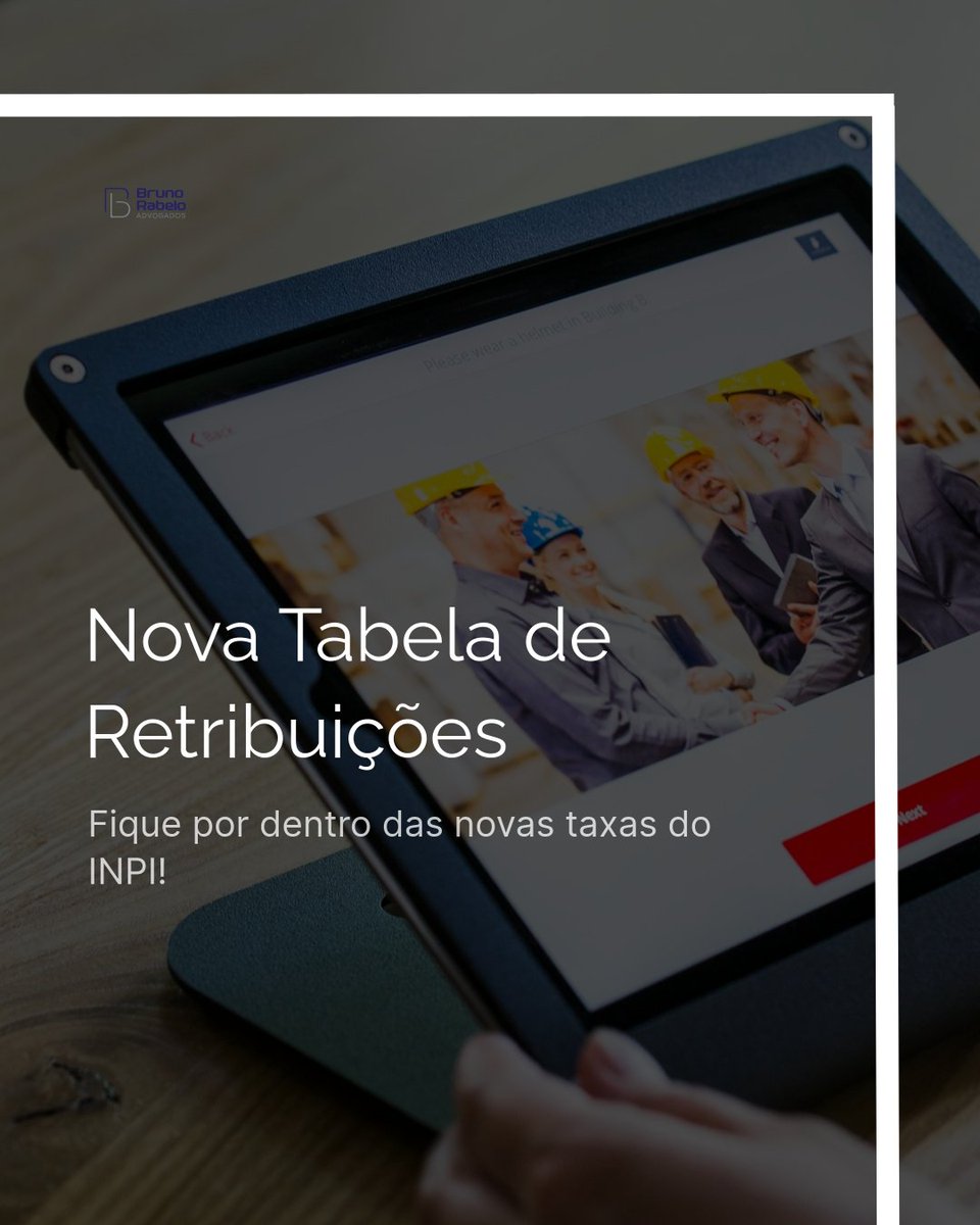 adv_rabelo's tweet photo. 🚨 A nova tabela de retribuições do INPI já está em vigor! 

Fique atento às mudanças nas taxas e evite surpresas. 

🔍 Confira as atualizações e prepare-se! 

#INPI #TabelaDeRetribuições #Novidades #Taxas #Empreendedorismo #PropriedadeIntelectual #BrunoRabeloAdvogados https://t.co/YPDZPIC2R2