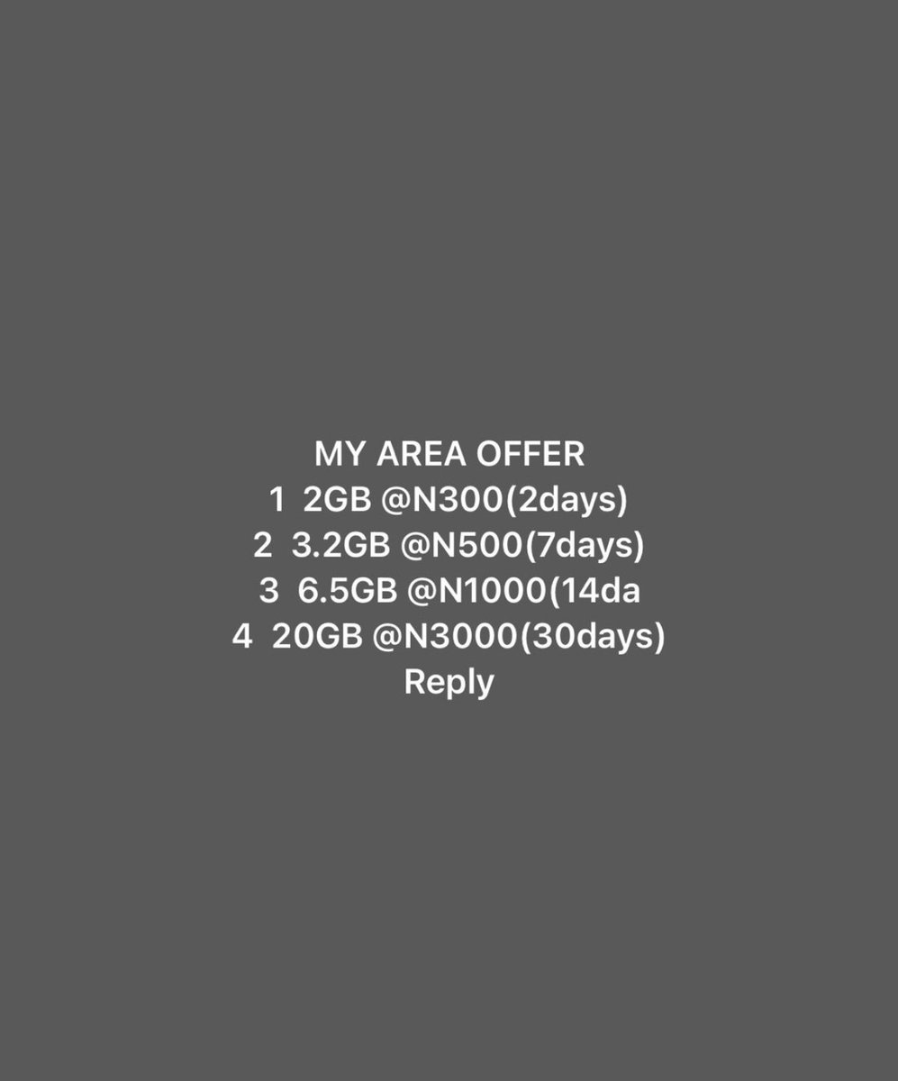 blogit9ja01's tweet image. AIRTEL USER GOODLUCK

*312*562#

#AirtelNiger  #databundle #airtel