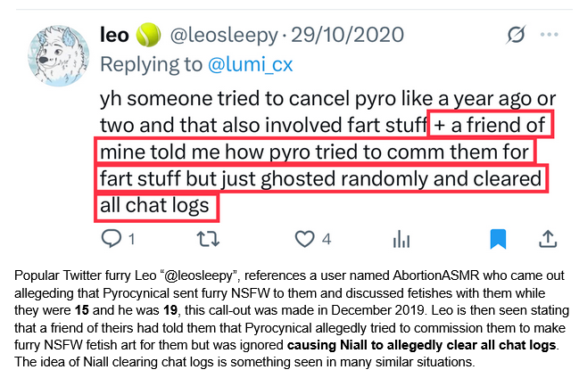 just to clarify on this i wasnt referencing someone named abortionasmr, the person i was referencing i think at the time went by ifunnymichael but they dont even use the internet anymore