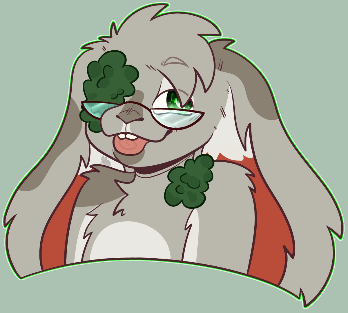 pawblez's tweet photo. quick art trade I did with someone over discord! I think it turned out cute :)

#furry #furrysfw #bunny #sfw #smallartist #commsopem #commissionsopen https://t.co/niLazMx1qC