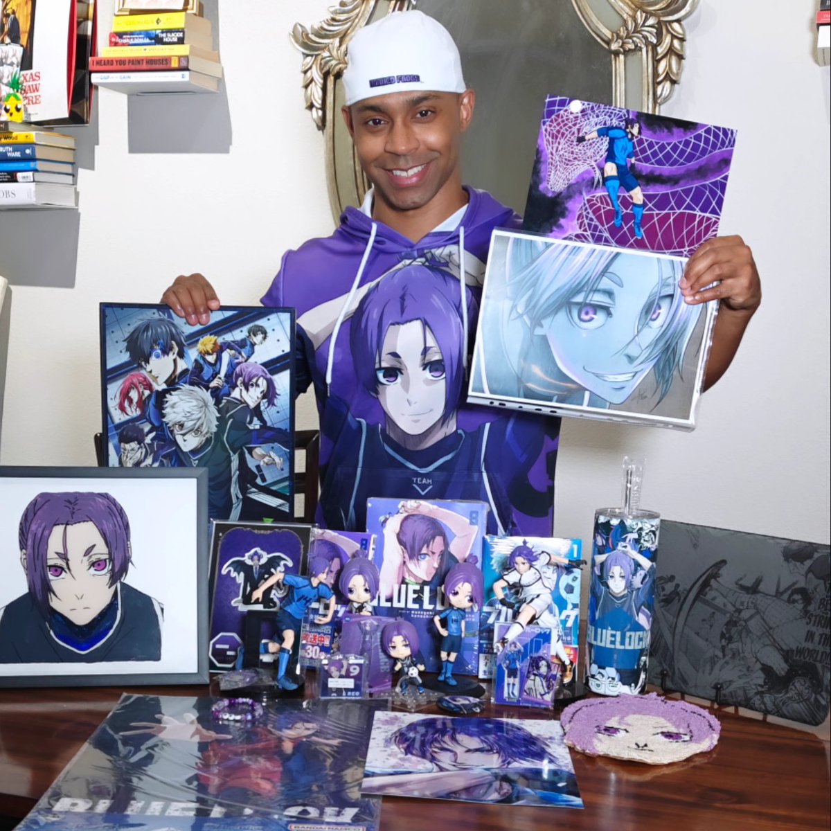 Kamen Casey (@kamencasey) on Twitter photo REO. Happy Birthday. Thanks for taking me across the country, and soon over seas.💜⚽🎙️
(P.S. The longer you look at the photo, the more Reo stuff you'll find 🤣🦎)
<a href="/bluelock/">Bluelock</a> <a href="/Crunchyroll/">Crunchyroll</a> <a href="/ShopCrunchyroll/">Crunchyroll Store</a> REO. Happy Birthday. Thanks for taking me across the country, and soon over seas.💜⚽🎙️
(P.S. The longer you look at the photo, the more Reo stuff you'll find 🤣🦎)
<a href="/bluelock/">Bluelock</a> <a href="/Crunchyroll/">Crunchyroll</a> <a href="/ShopCrunchyroll/">Crunchyroll Store</a>