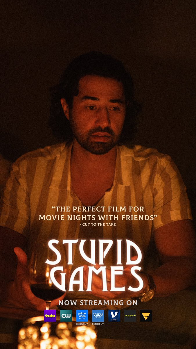 StupidGamesFilm's tweet image. Horror movie nights with friends and haunted board games. Who’s in? #StupidGames is now streaming. 🎲🎲 

#horror #playagame #horrorfilms
