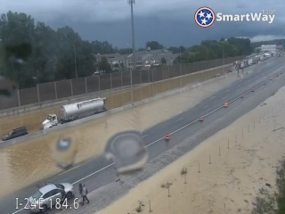 Rain has lightened in the East Ridge and East Brainerd area but significant flooding is still ongoing on multiple roadways! Cannot emphasize enough to stay out of the water!