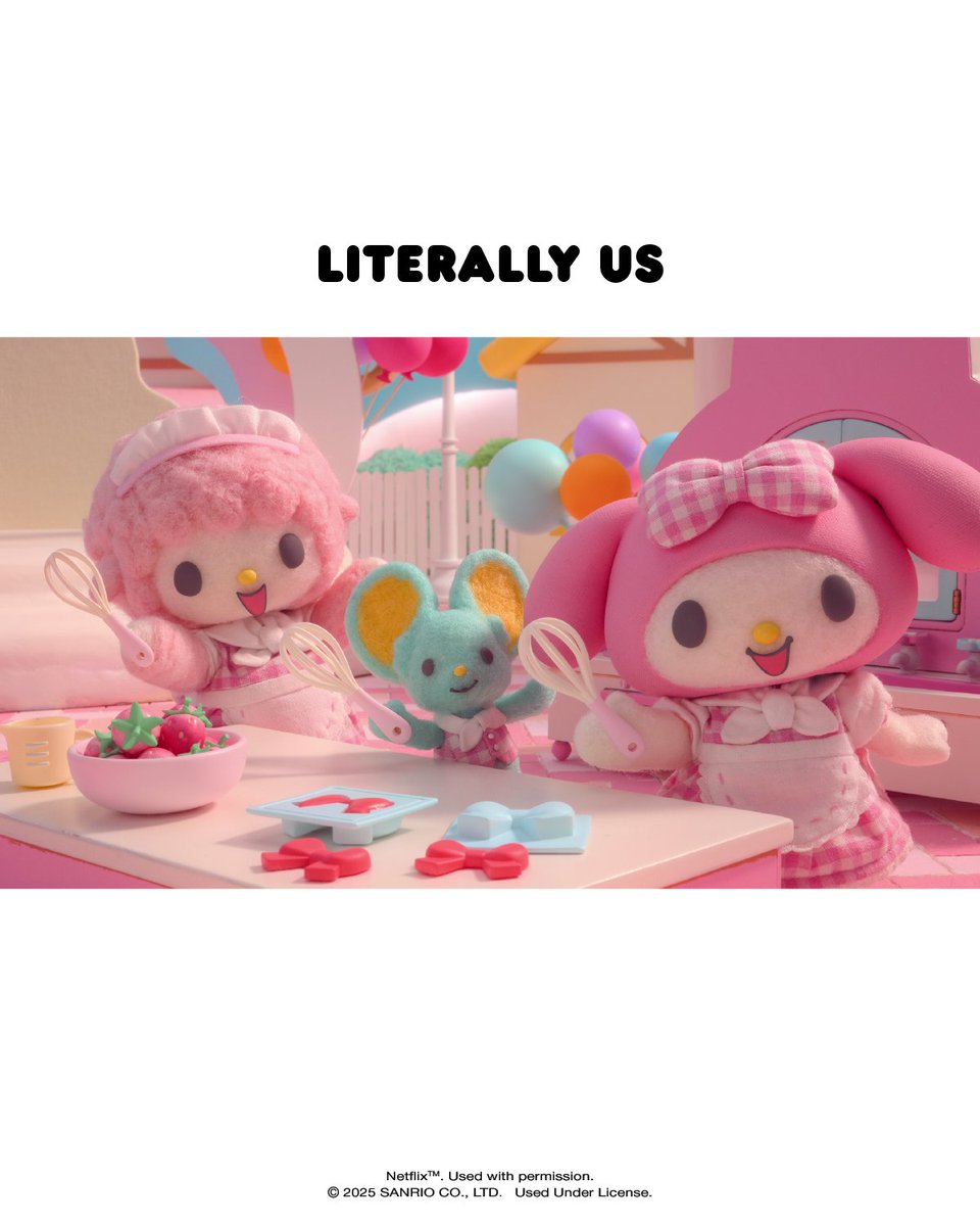 sanrio's tweet photo. Tag your bestie 💖 #mymelodykuromi https://t.co/MXeeSCfYrp