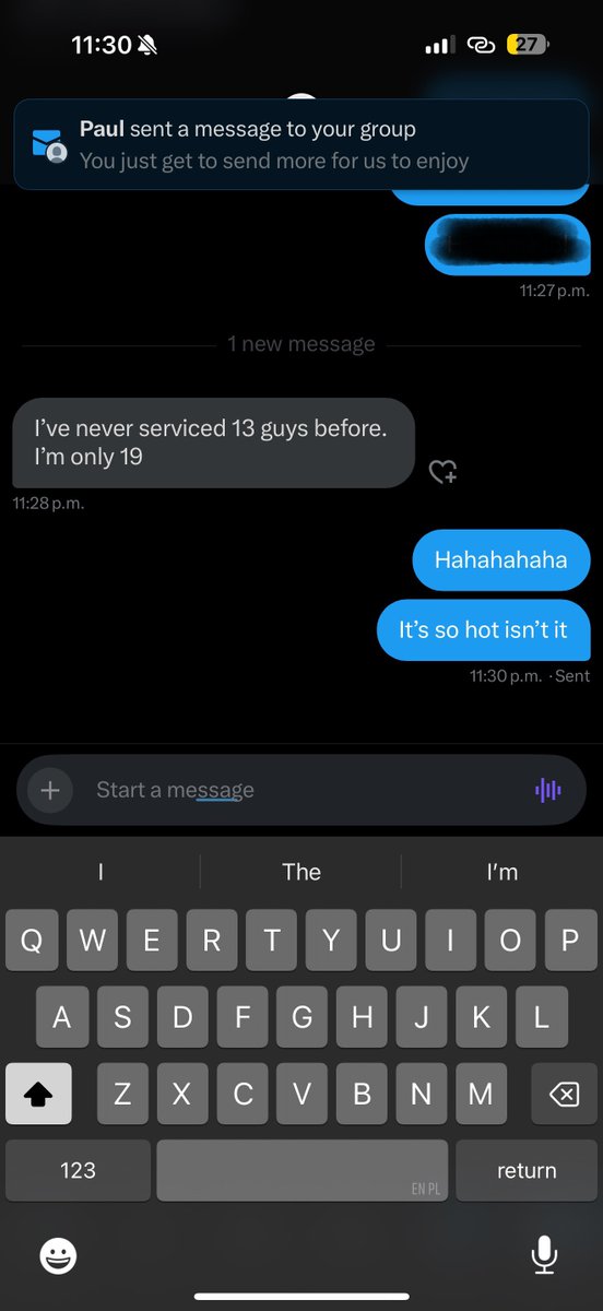MissKlaudiax's tweet photo. 19 year old sub serving 13 alphas for them to receive vids of my fat ass 🥵so hot https://t.co/JsaL8PMM58