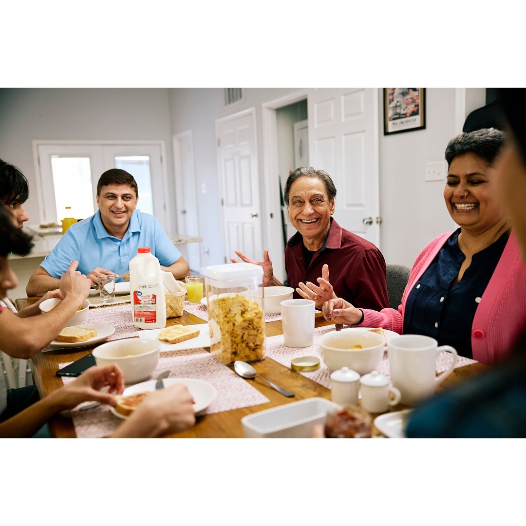 Photographer/Director Eli Meir Kaplan captured this warm, lively moment for a recent Fannie Mae campaign—complete with a real family, a pair of stand-in grandparents, and a rental home transformed into the perfect set. Rep: Freda Scott elimeirkaplan.com