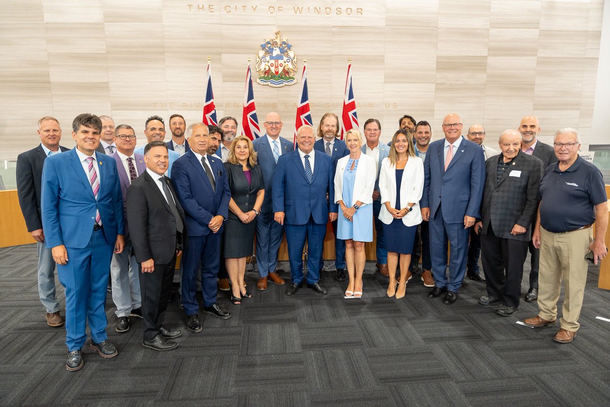 Rob Flack (@robflackeml) on Twitter photo Today, @FordNation <a href="/AnthonyLeardiPC/">Anthony Leardi</a> @andrewdowie and I joined Mayor <a href="/drewdilkens/">Mayor Drew Dilkens</a> to proudly announce a $5.2 million Building Faster Fund cheque for Windsor for exceeding their 2024 housing starts by 213%.
Thank you, Mayor Dilkens for your leadership and for building the homes Today, @FordNation <a href="/AnthonyLeardiPC/">Anthony Leardi</a> @andrewdowie and I joined Mayor <a href="/drewdilkens/">Mayor Drew Dilkens</a> to proudly announce a $5.2 million Building Faster Fund cheque for Windsor for exceeding their 2024 housing starts by 213%.
Thank you, Mayor Dilkens for your leadership and for building the homes